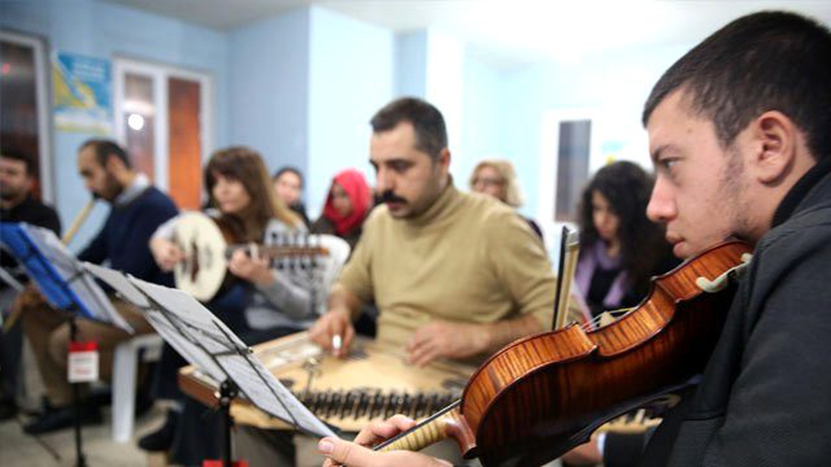 TSM Kursu Kursiyerleri Konser Hazırlığında