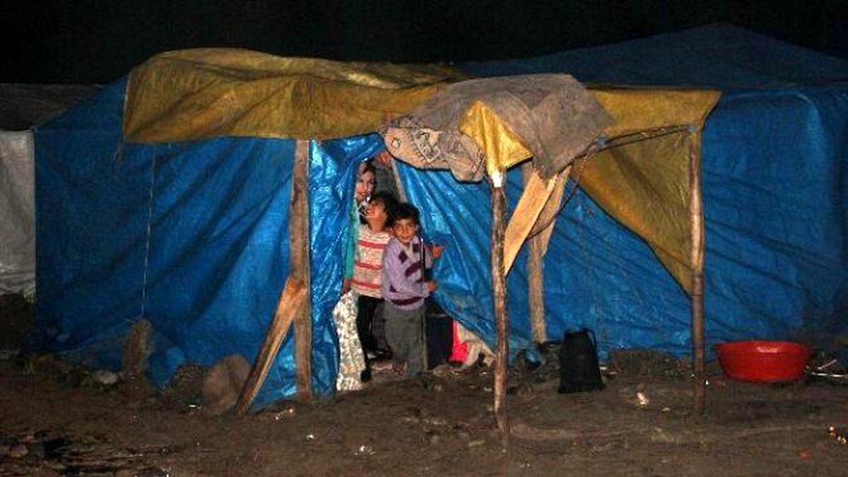 Yeni Yıla Çadırda Girdiler