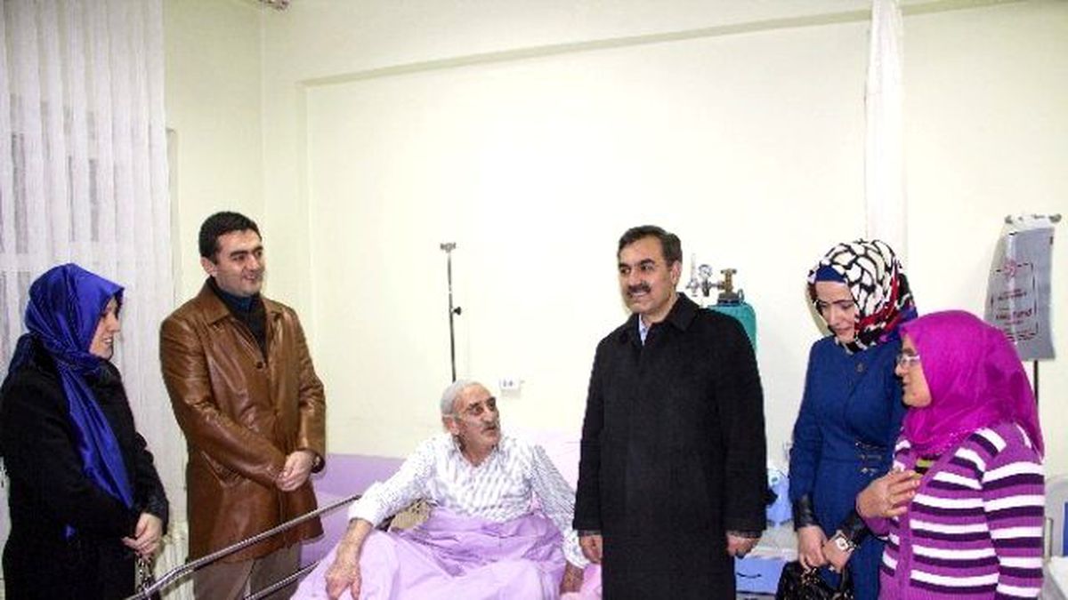 Yılbaşını Hastanede Geçirdiler