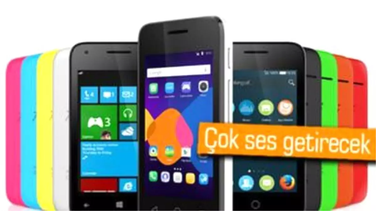 Alcatel Onetouch\'tan 3 İşletim Sistemli Telefon: Pıxı 3