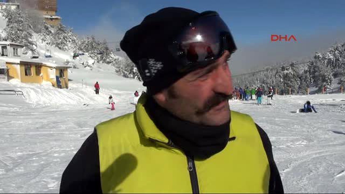 Bolu Kartalkaya\'ya Tatilci Akını