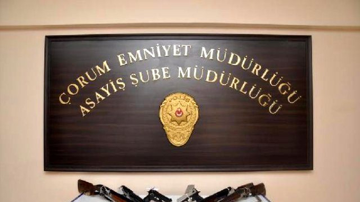 Çorum\'da Yılbaşı Magandaları Gözaltında