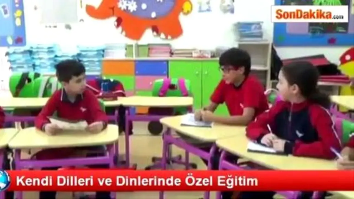 Kendi Dilleri ve Dinlerinde Özel Eğitim