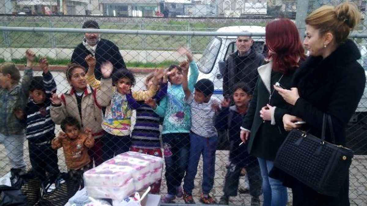 Mültecilere Yardım Eli Uzandı