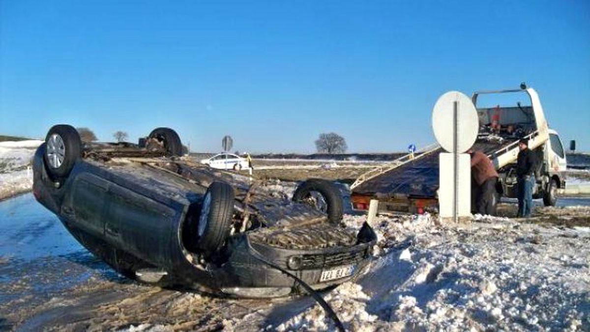 Otostopla Bindiği Otomobil Takla Attı