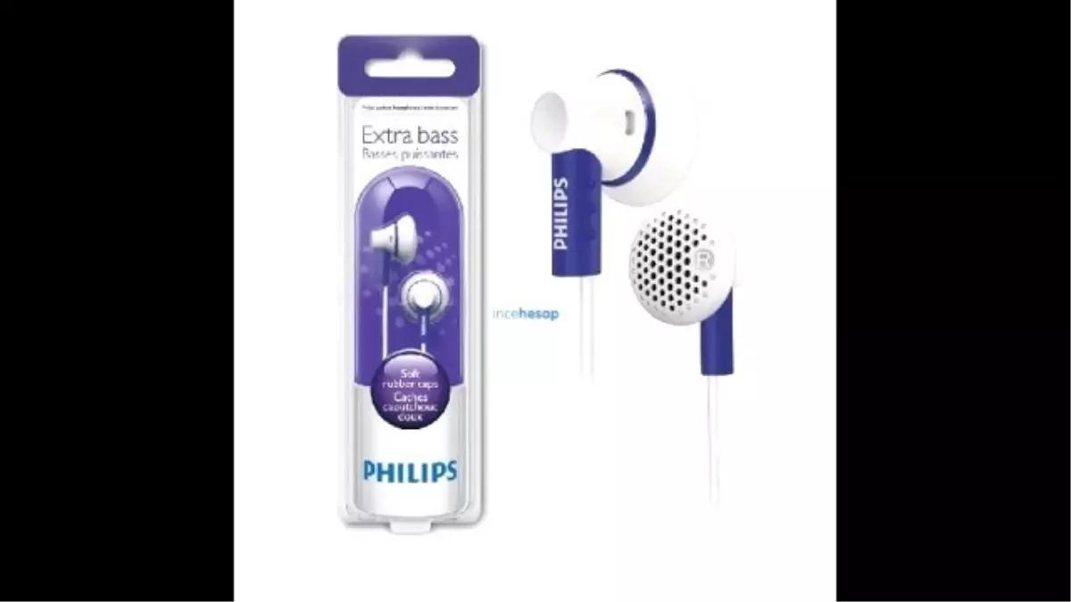 Philips She3000pp Kulakiçi Kulaklık Mor