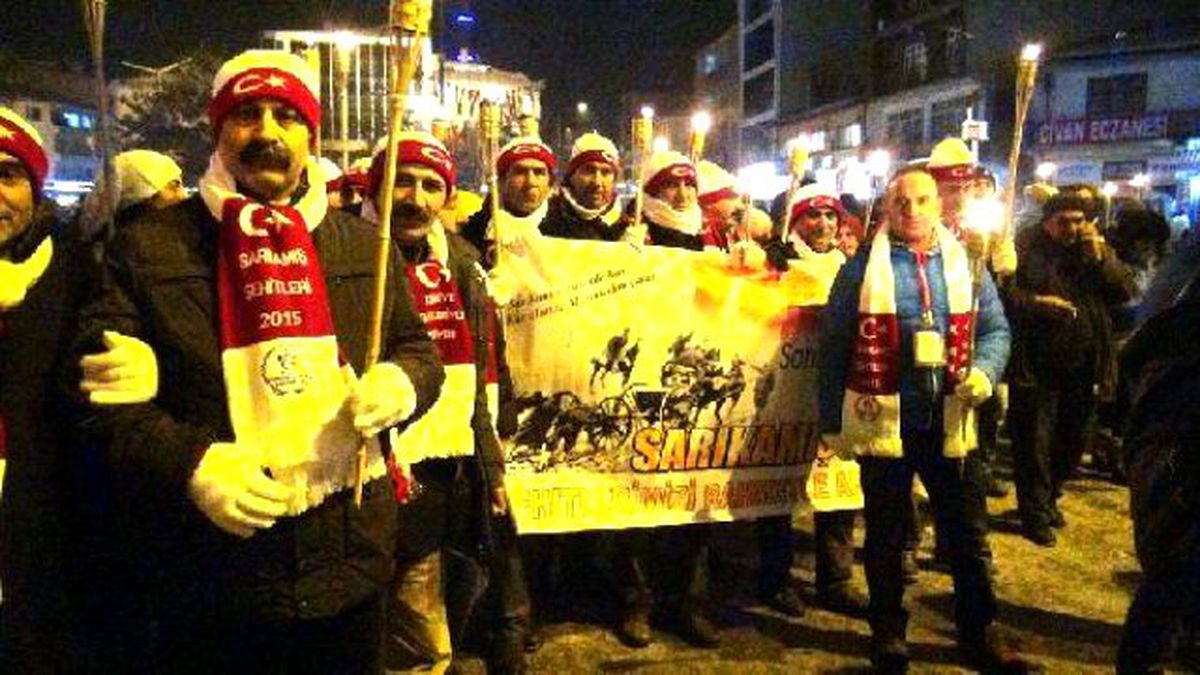 Sarıkamış Şehitlerine Meşaleli Anma
