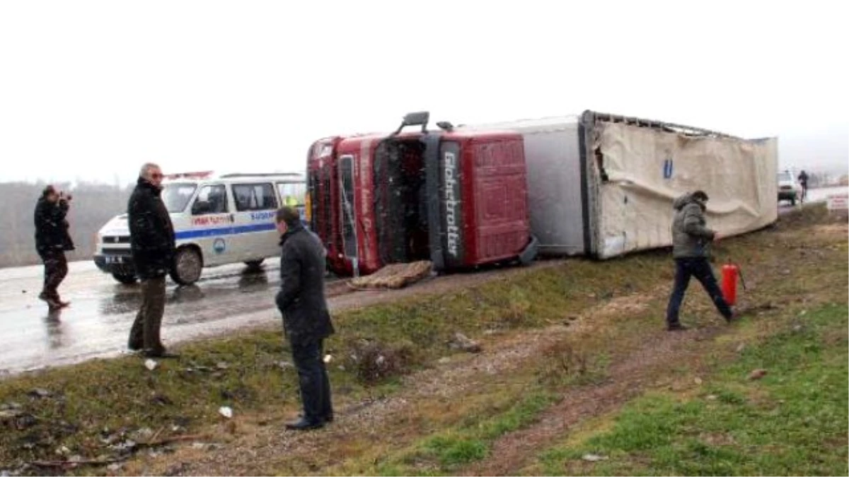 Bingöl\'de Aynı Yerde İkinci Tır Kazası