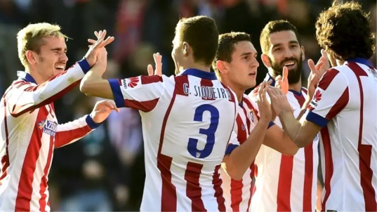 Atletico Madrid, Levante\'yi 3-1 Yendi