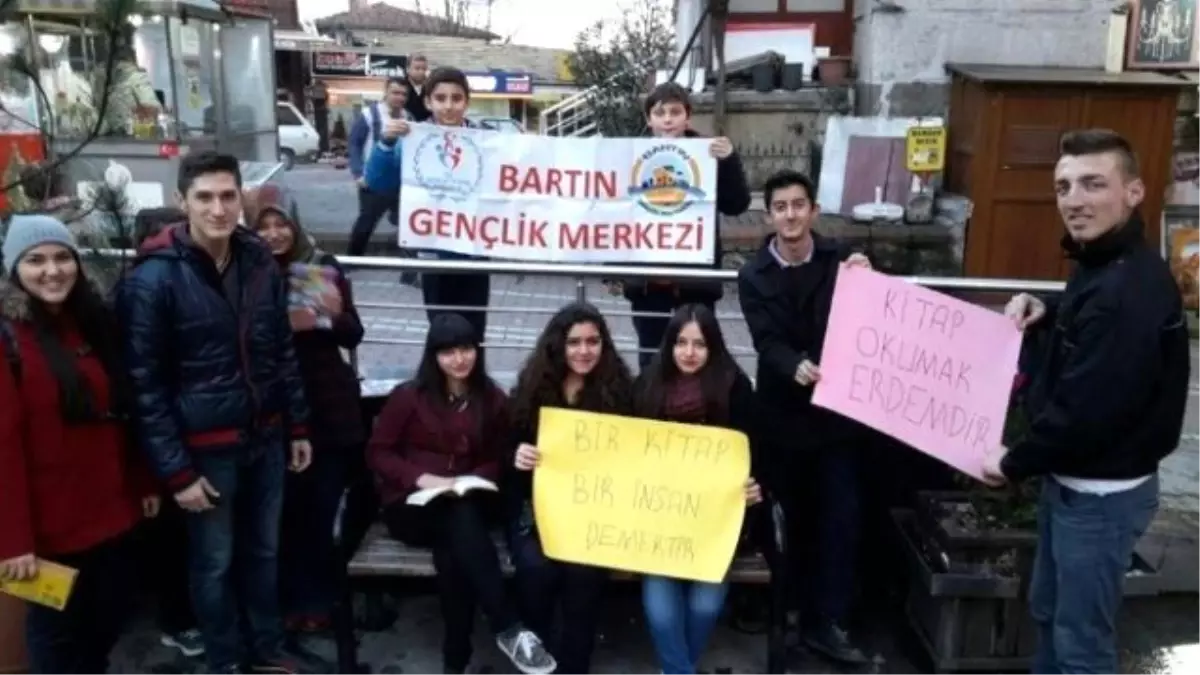 Bartınlı Gençler Kitap Okudu