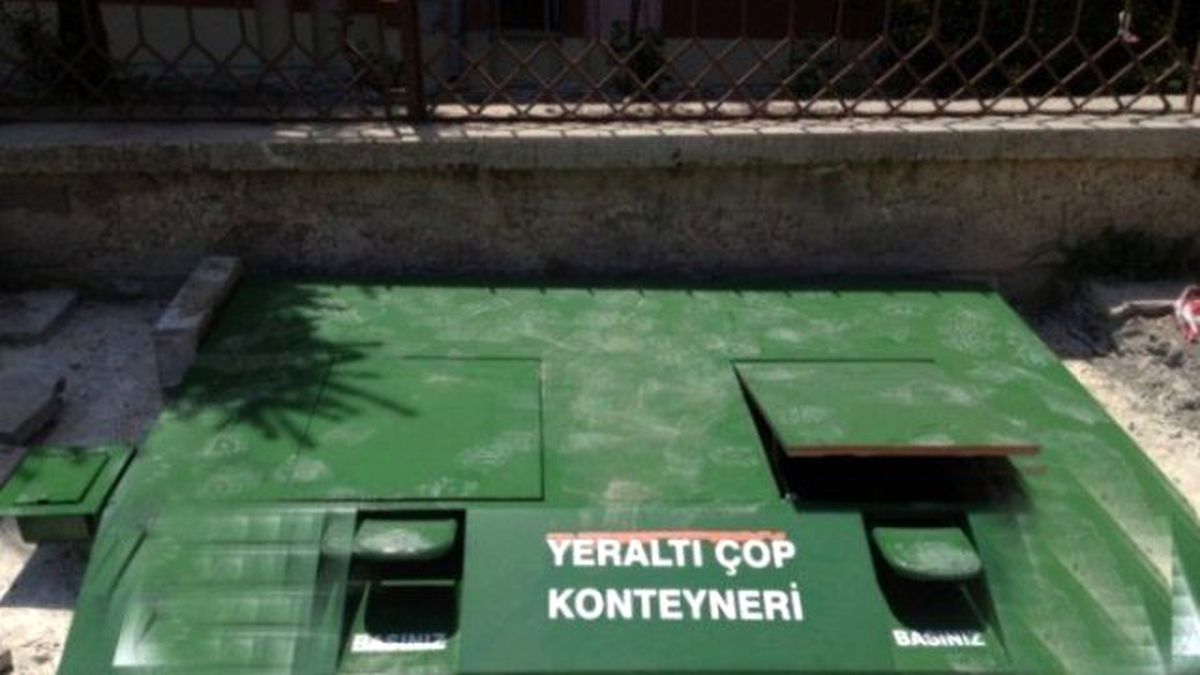 İzmit\'te Çöp Konteynırları Yeraltına Alınıyor