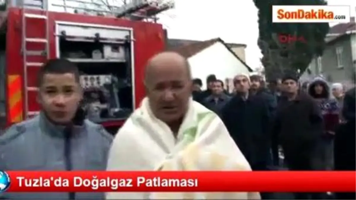 Tuzla\'da Doğalgaz Patlaması