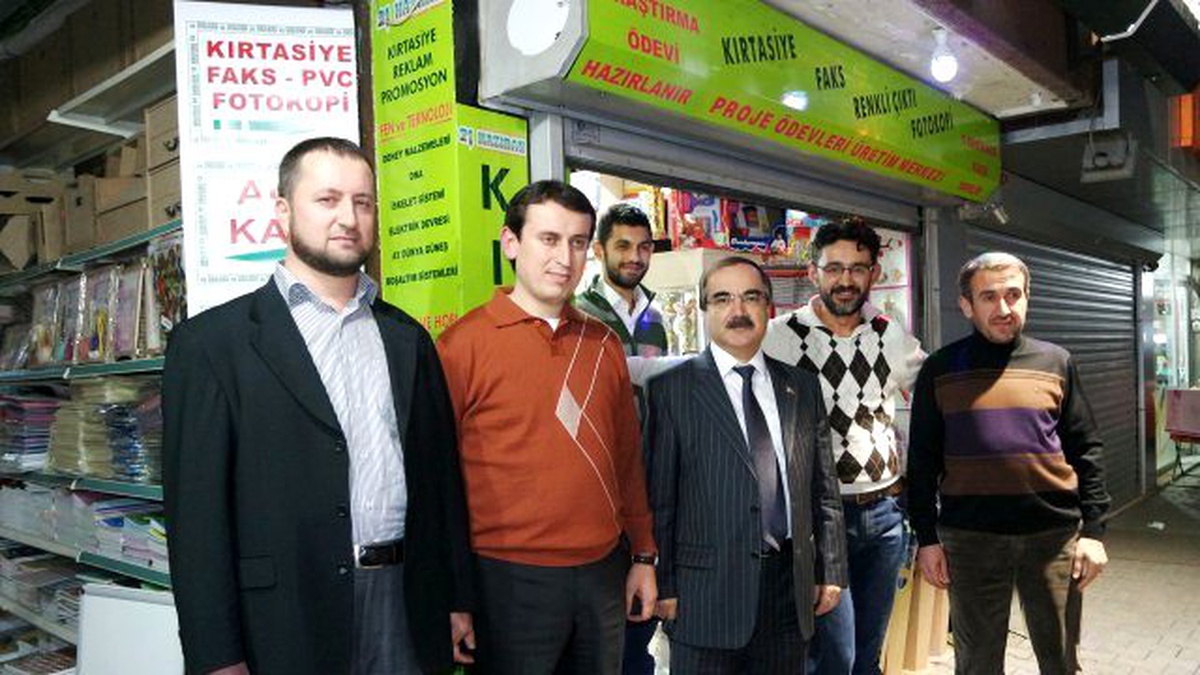 Vali Hüseyin Avni Coş\'tan Esnaf Ziyareti