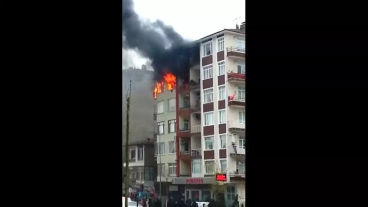 Doğalgaz Sobası Evi Yaktı