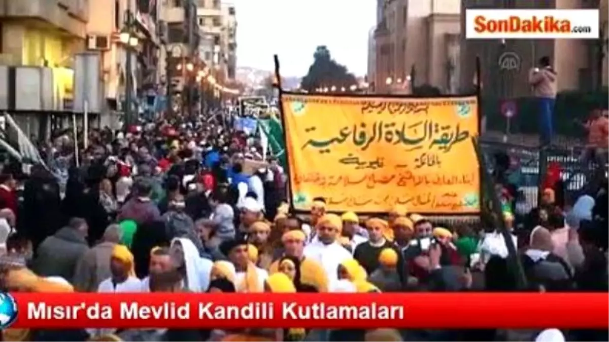 Mısır\'da Mevlid Kandili Kutlamaları