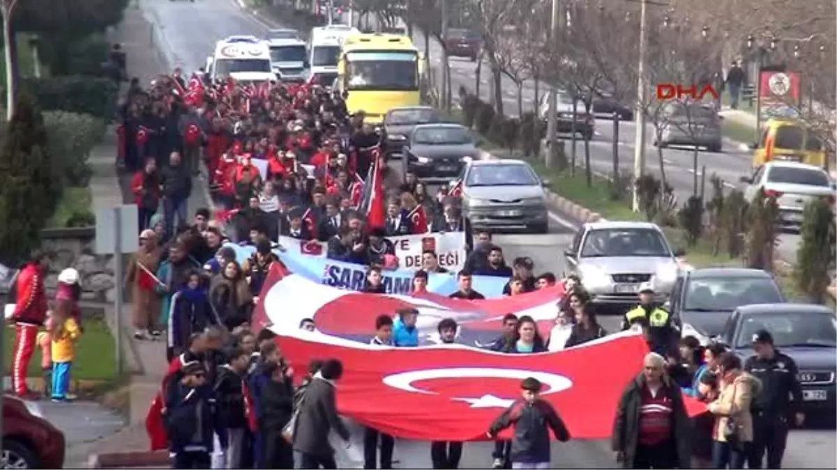 Zonguldak?ta Sarıkamış Şehitlerini Anma Yürüyüşü