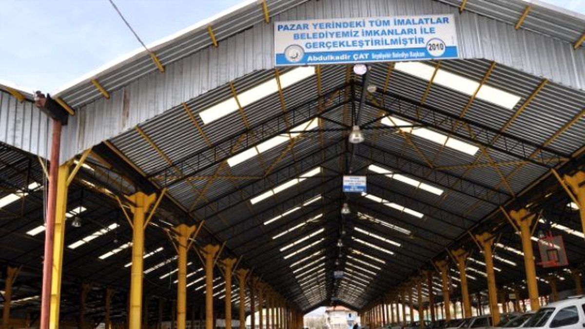 Seydişehir Kapalı Pazar Yerinde Düzenleme Çalışması