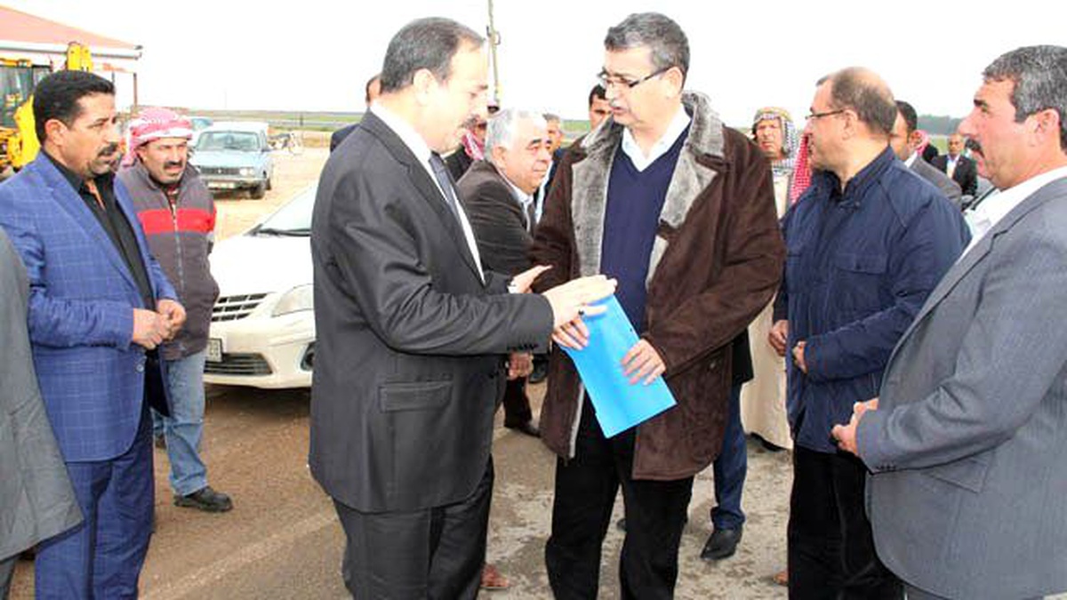 Başkan Güvenç, Akçakale\'de Çalışmaları Denetledi