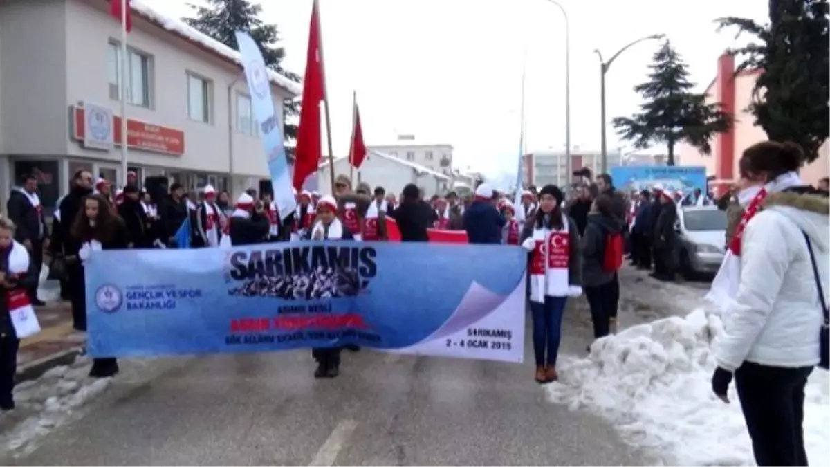 Bilecik\'te "Gençlik Şühedanın İzinde Sarıkamış Şehitlerini Anma" Yürüyüşü Düzenlendi