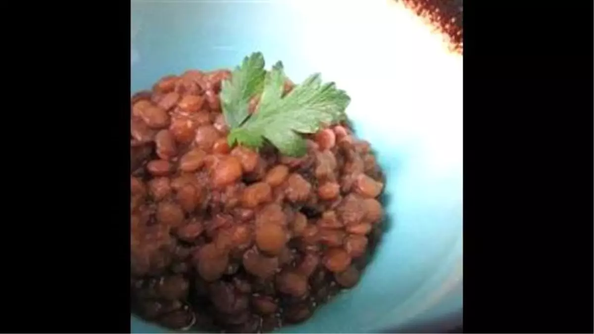 Honey Baked Lentils