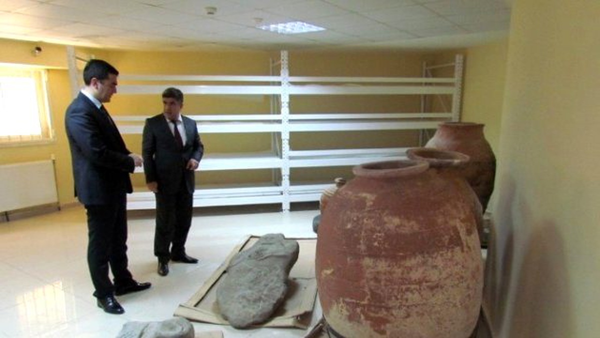 Kaymakam Tekbıyıkoğlu Yeni Müzede İncelemelerde Bulundu