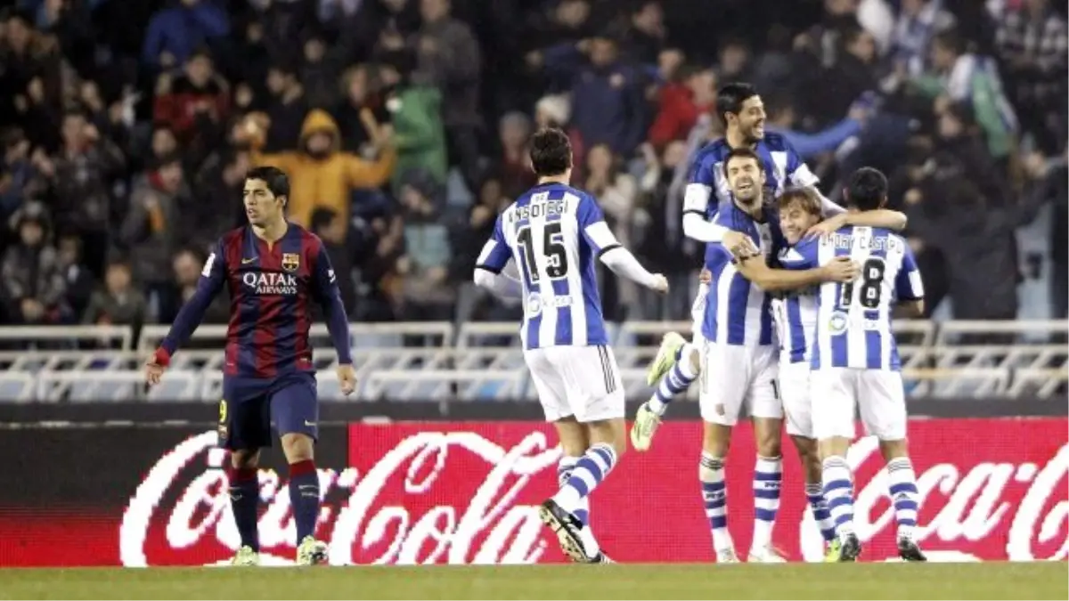 La Liga: Real Sociedad 1-0 Barcelona