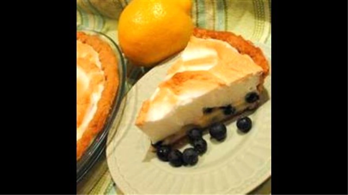 Lemon Blueberry Pie