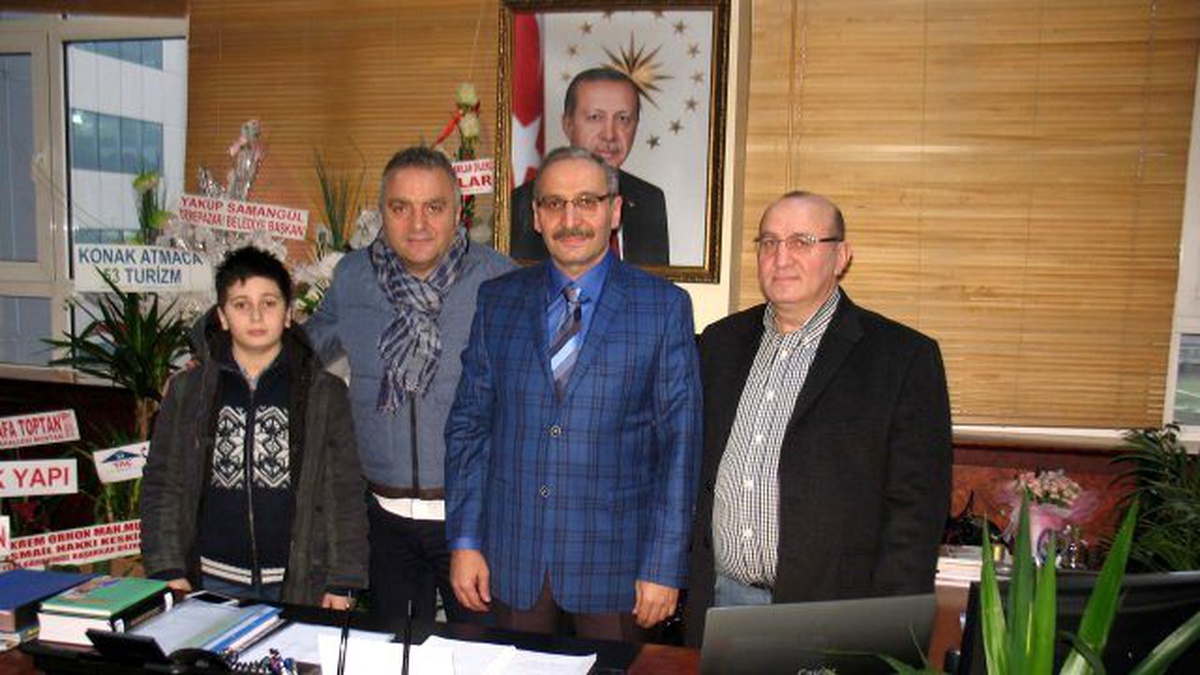 Özel Kalem Müdürü Tüfekçi\'ye Kardeş Ziyareti