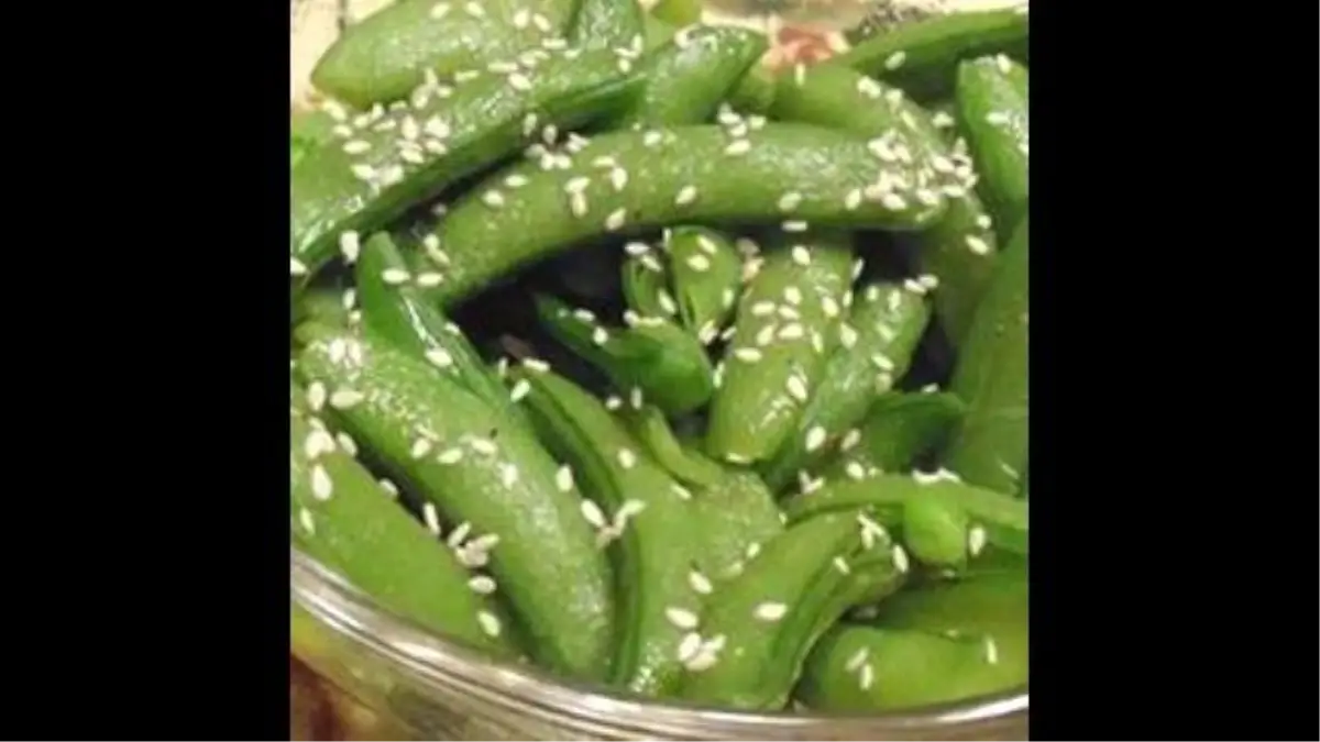 Sesame Snap Peas