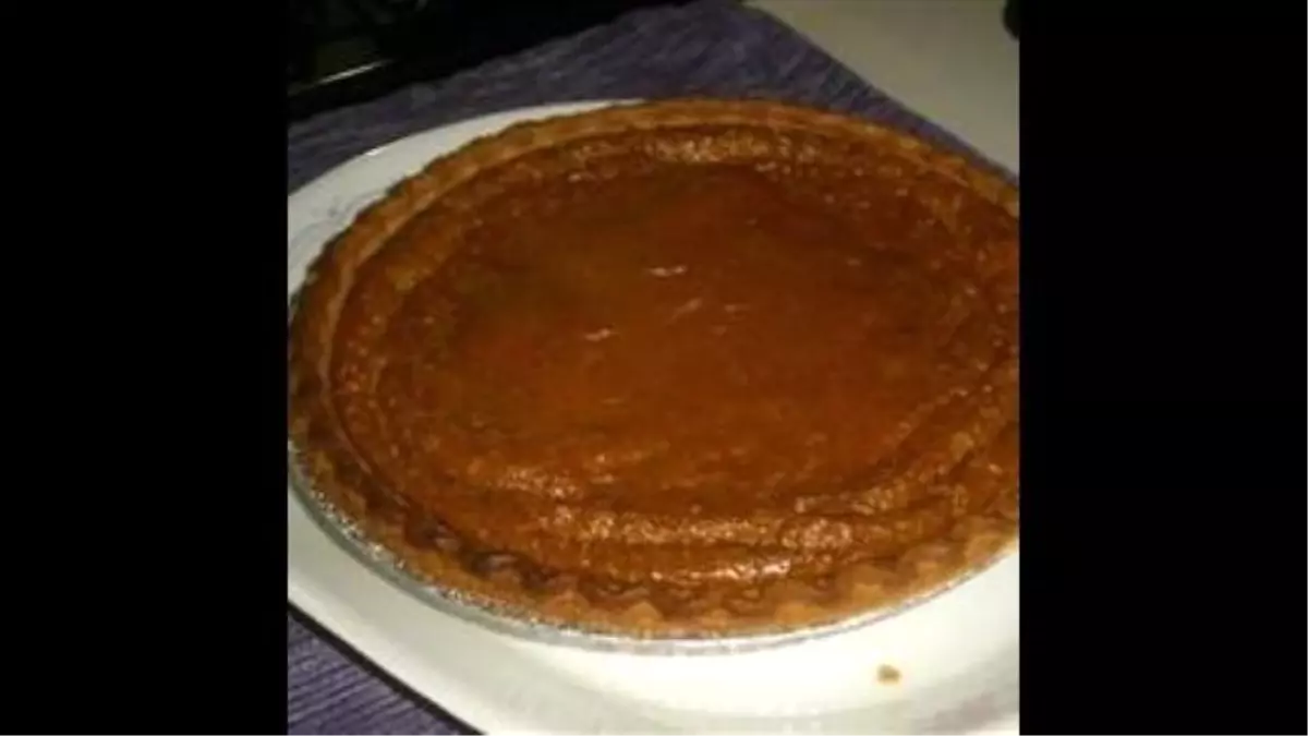 Tofu Pumpkin Pie