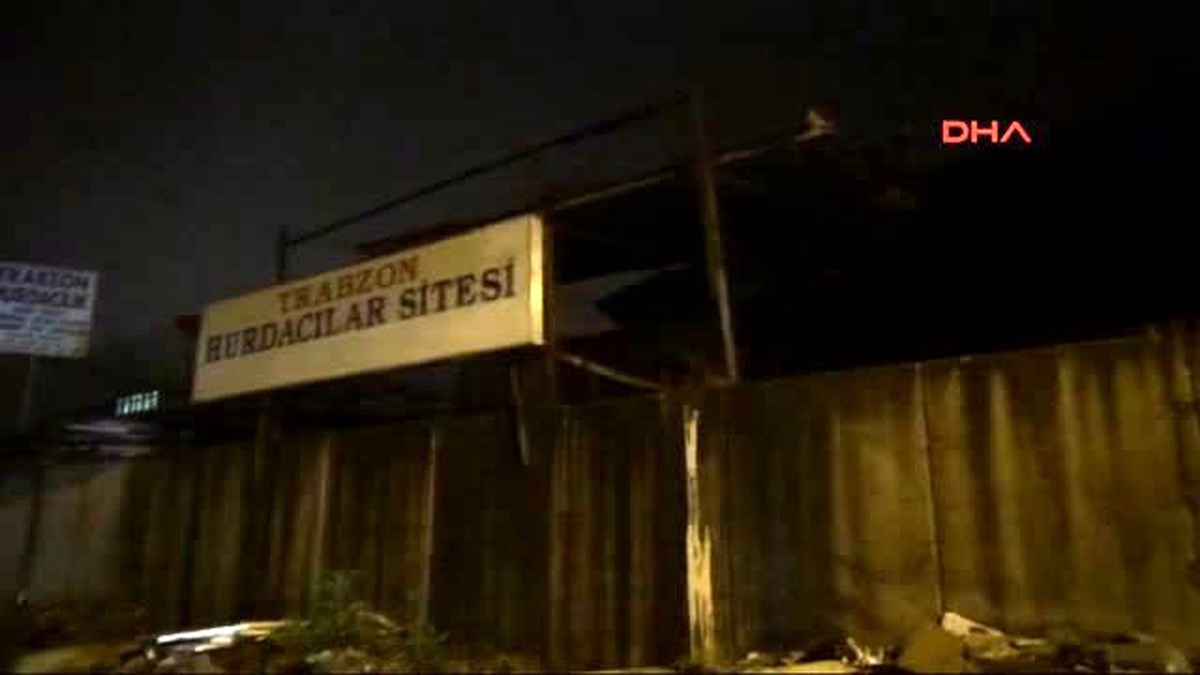 Trabzon\'da Atık Klor Tüpünden Gaz Sızdı