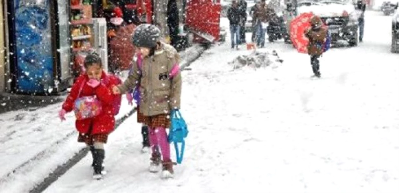 Amasya\'da Eğitime Kar Engeli