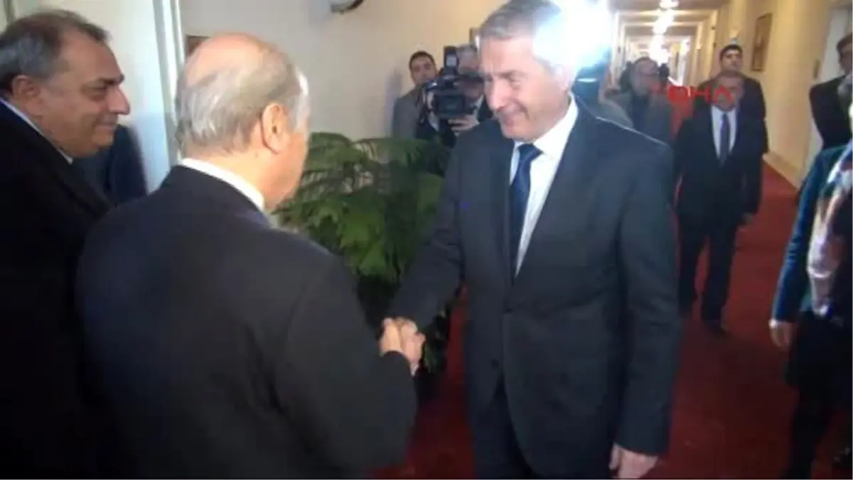 Bahçeli, Jagland\'ı Kabul Etti