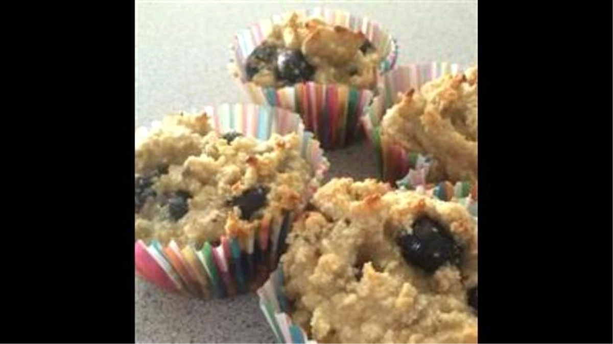 Banana Blueberry Almond Flour Muffins (Gluten-Free)