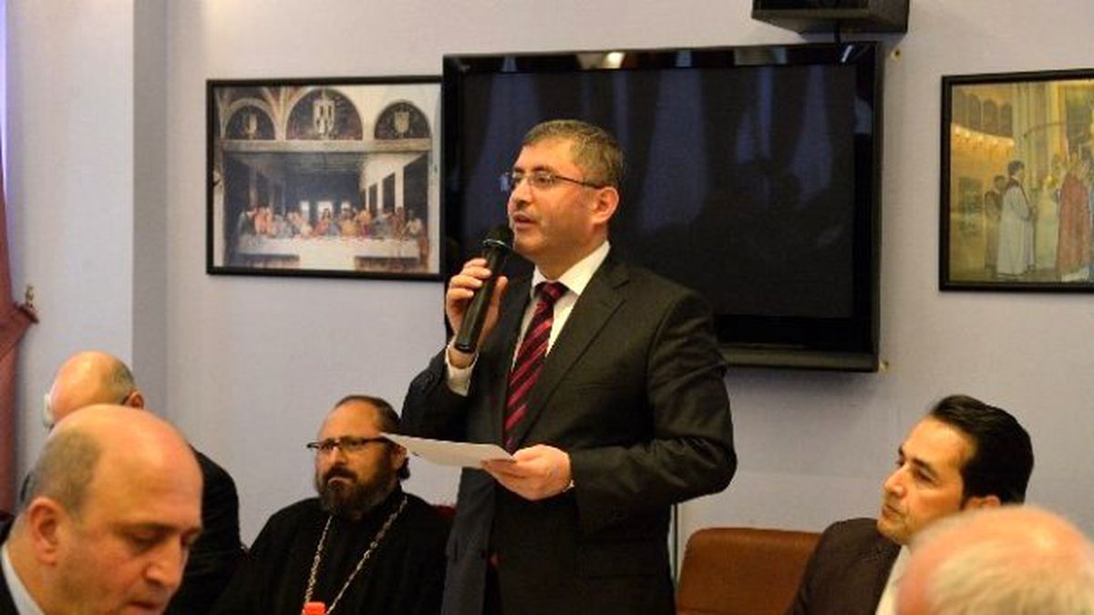 Başkan Türkmen, Ermeni Cemaatiyle Buluştu