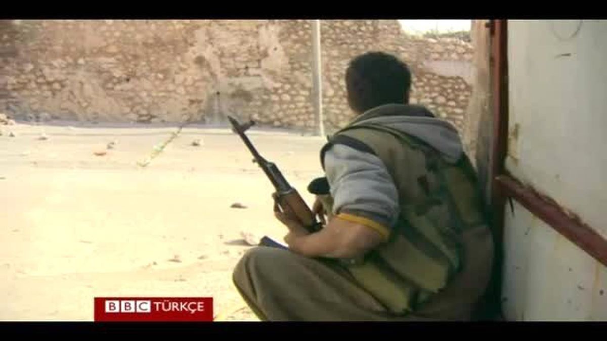 Bbc Şengal\'de Pkk-Işid Çatışmasını Görüntüledi