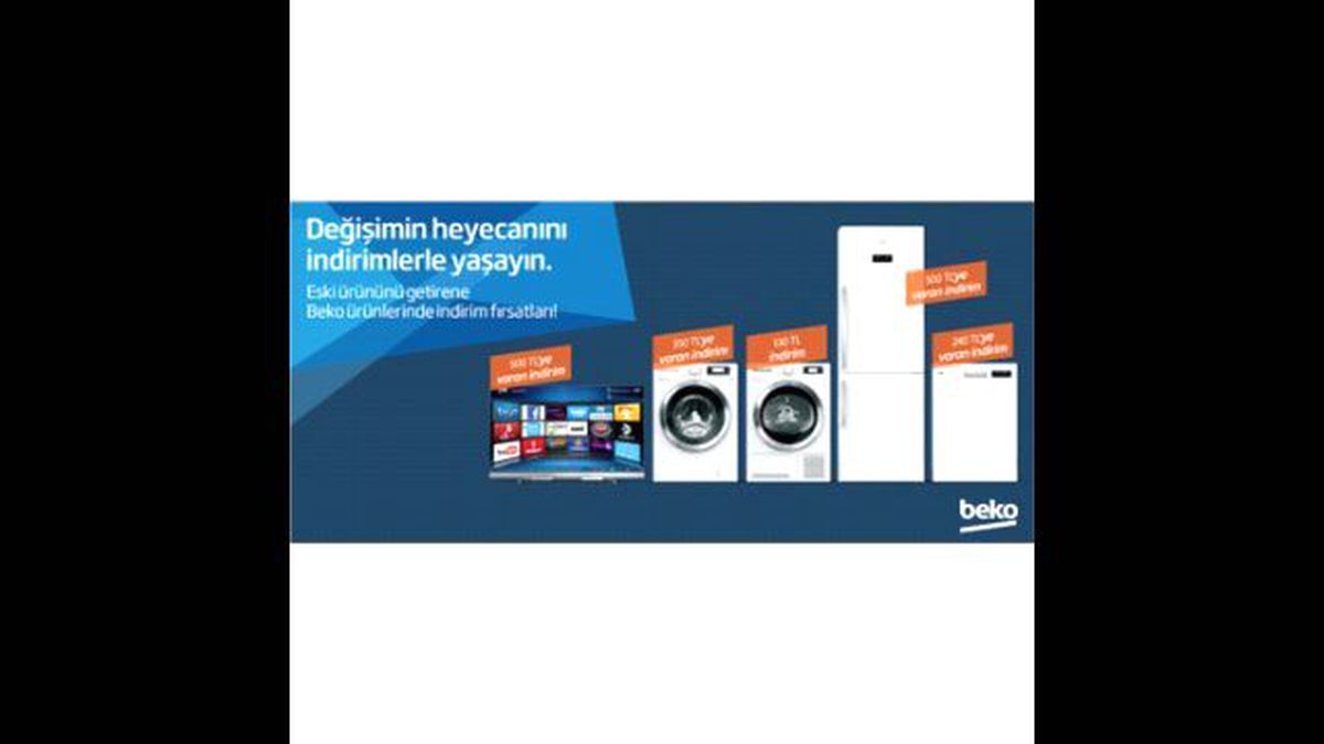 Beko\'da Değişim Heyecanını İndirimlerle Yaşayın