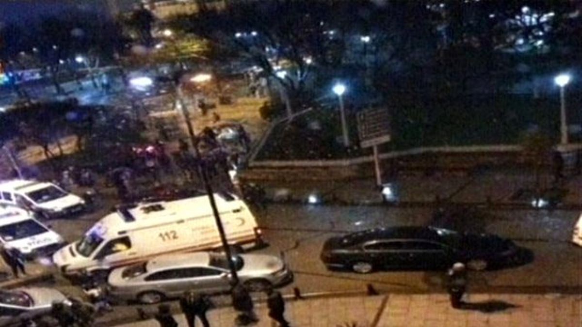 Canlı Bombanın Eylemi Gerçekleştirdiği An Kameralarda