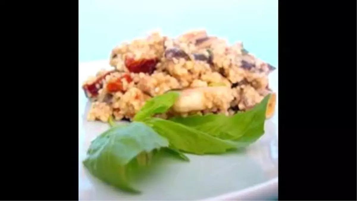 Couscous With Mushrooms And Sun-Dried Tomatoes