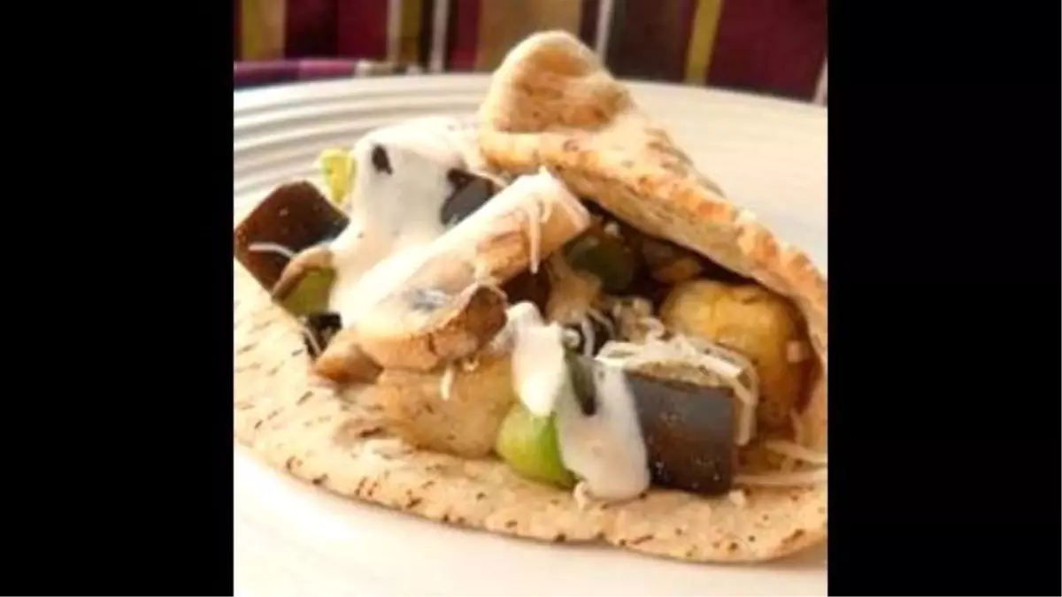 Easy Eggplant Pita