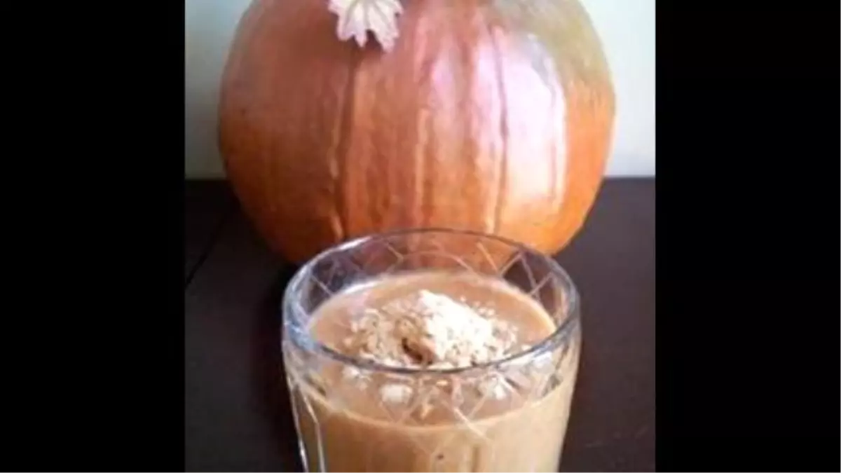 Easy Pumpkin Pie Smoothie