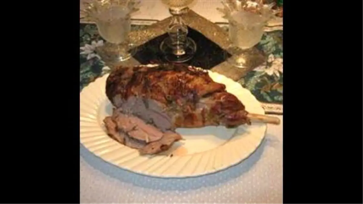 Easy Roast Leg Of Lamb