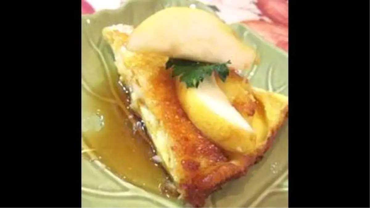 German Pear Pancake