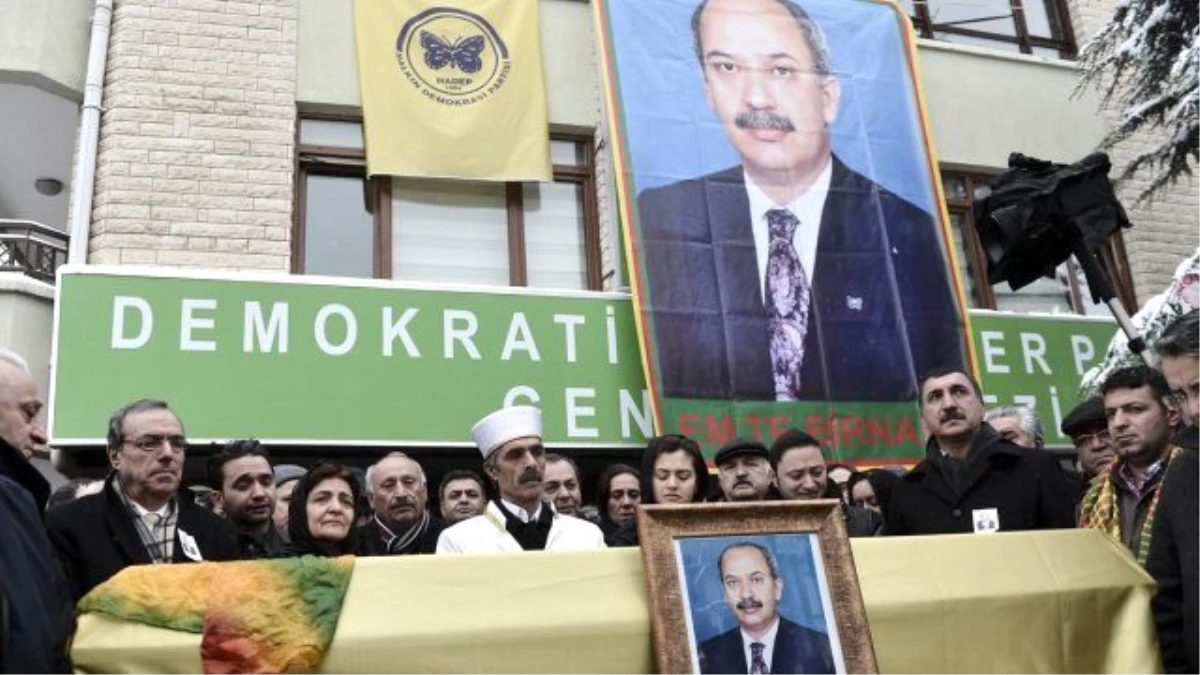 HDP\'li Vekil Murat Bozlak İçin İlk Tören