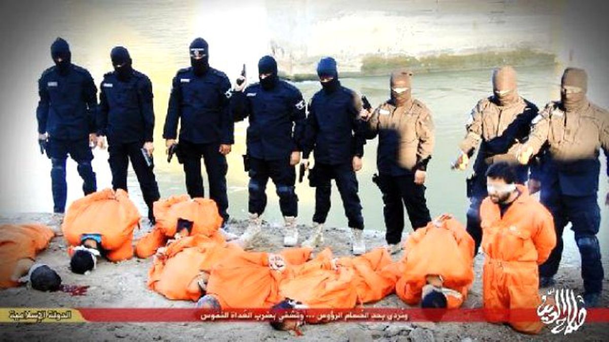 Işid 12 Sünni Irak\'lının İnfaz Görüntülerini Yayınladı