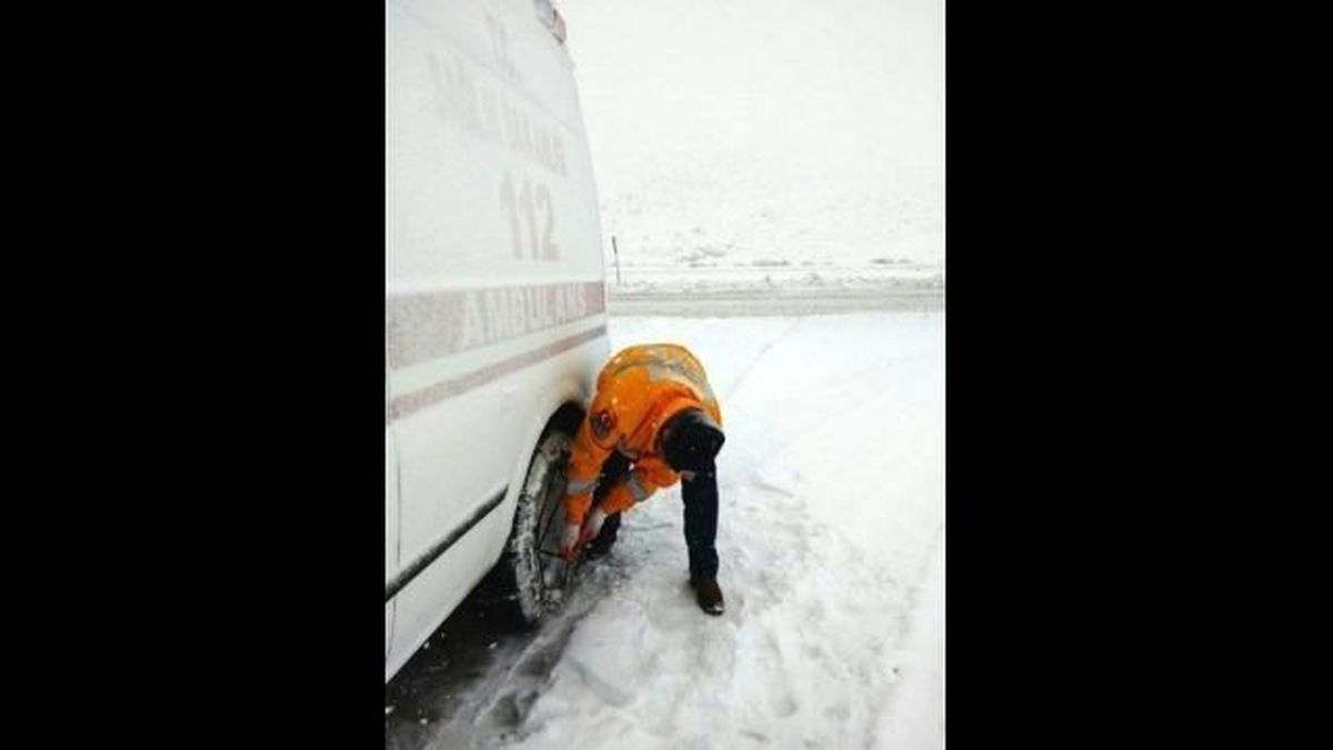 Kalp Hastasına Kar Nedeniyle 4 Saatte Ulaşıldı