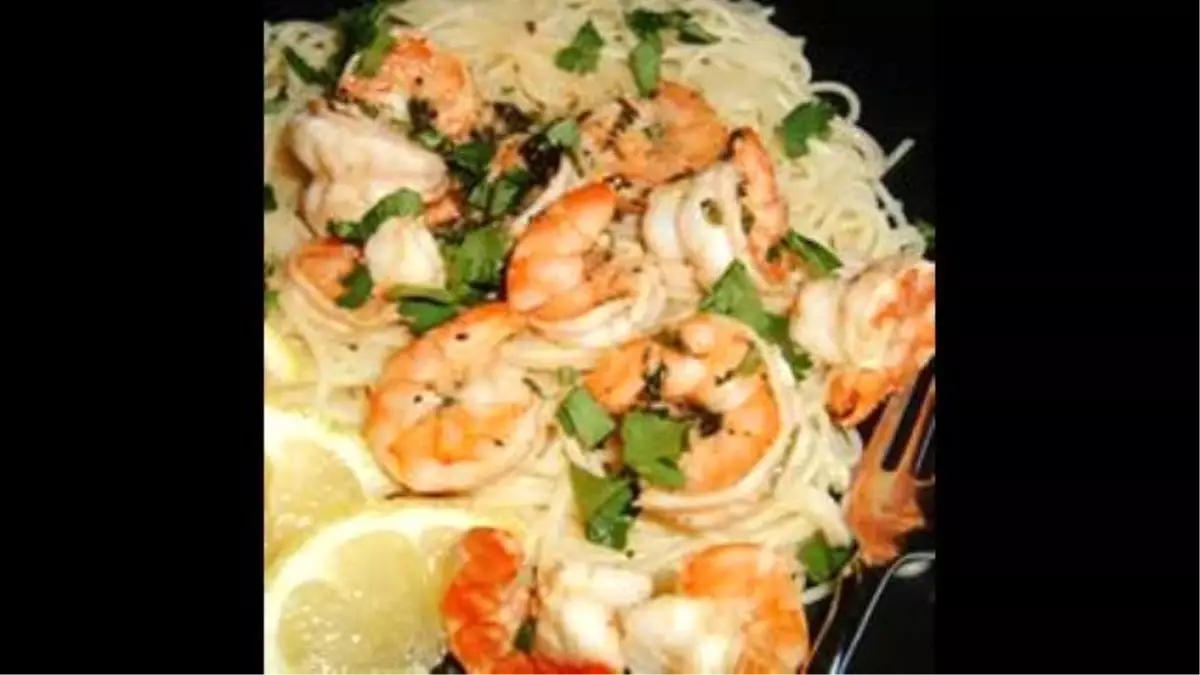 Lemon And Cilantro Shrimp