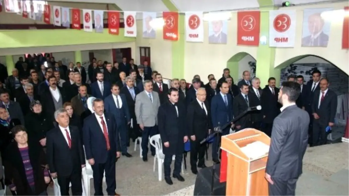 MHP Gemerek İlçe Başkanı Erdal Genç Oldu