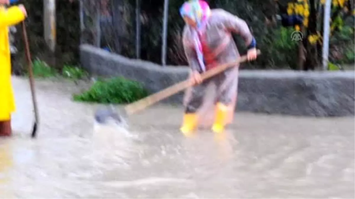 Şiddetli Yağış, Taşkın ve Su Baskınlarına Neden Oldu