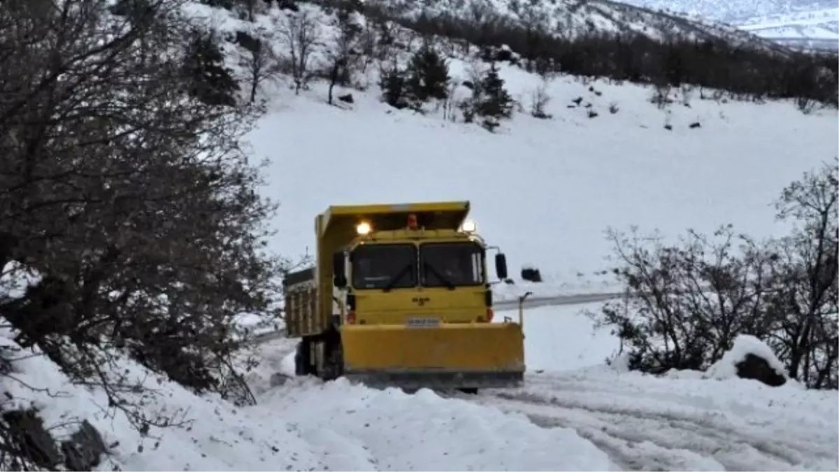 Tunceli\'de Karla Mücadele Çalışması